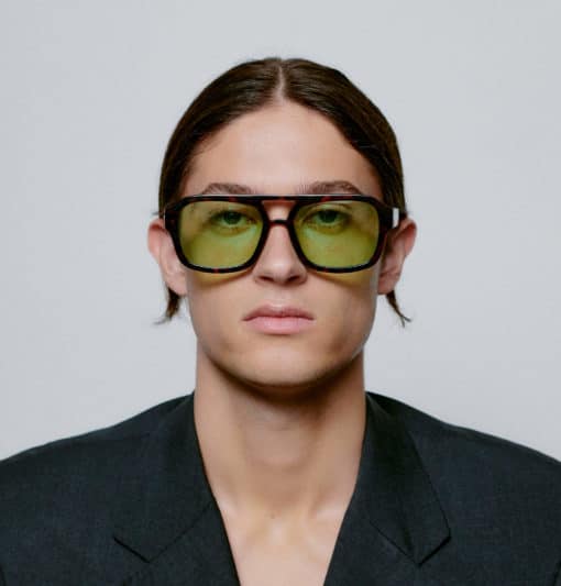A.Kjaerbede Kaya Sunglasses Demi Tortoise
