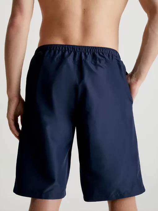 Calvin Klein Board Long Swim Shorts Navy Iris