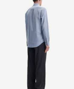 Samsoe & Samsoe Liam BA Shirt Ashley Blue
