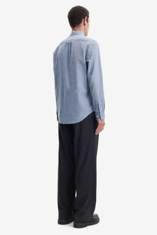 Samsoe & Samsoe Liam BA Shirt Ashley Blue