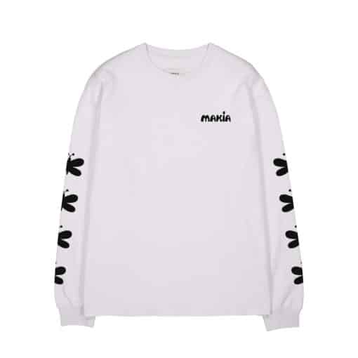 Makia Flower Long Sleeve White