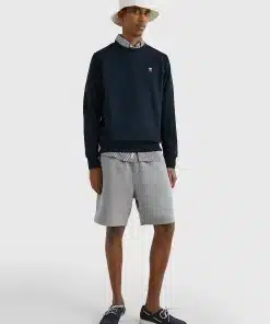 Tommy Hilfiger Flex Fleece Monogram Sweatshirt Desert Sky