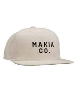 Makia Nuuk Snapback Off White