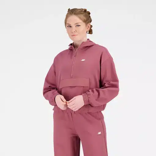New Balance Athletics Remastered Textured Doubleknit Layer Washed Burgundy