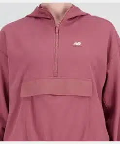 New Balance Athletics Remastered Textured Doubleknit Layer Washed Burgundy