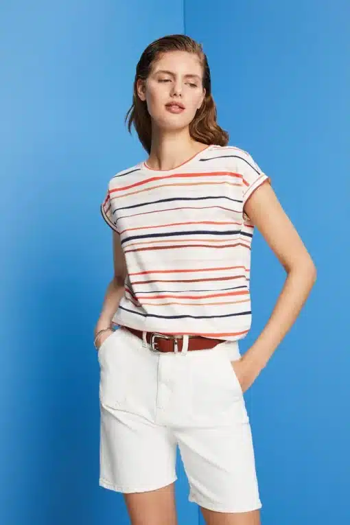 Esprit Stripe T-Shirt Ice