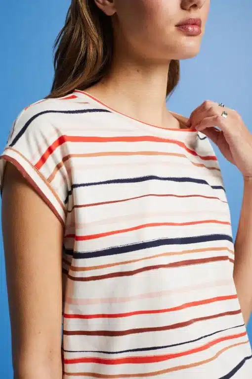 Esprit Stripe T-Shirt Ice
