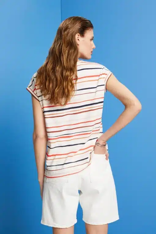 Esprit Stripe T-Shirt Ice