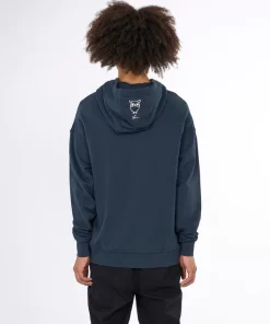 Knowledge Cotton Apparel Whale Hood Total Eclipse