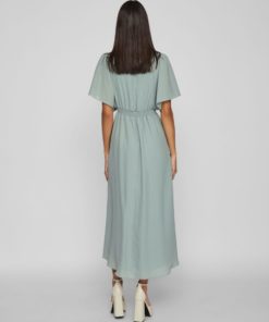 Vila Mirage Ankle Dress Green Milieu