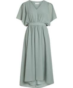 Vila Mirage Ankle Dress Green Milieu