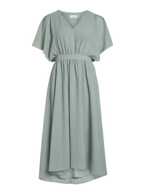 Vila Mirage Ankle Dress Green Milieu