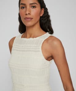 VilaHilma Highneck Maxi Dress Birch