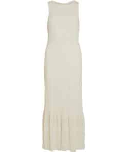 VilaHilma Highneck Maxi Dress Birch