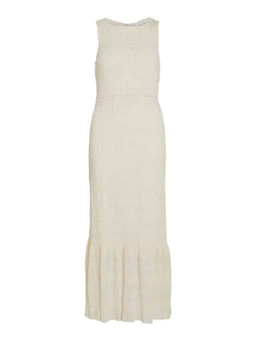 VilaHilma Highneck Maxi Dress Birch
