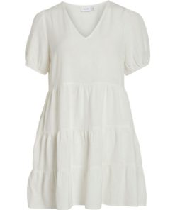 Vila Prisilla Dress Snow White