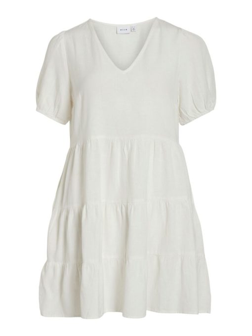 Vila Prisilla Dress Snow White