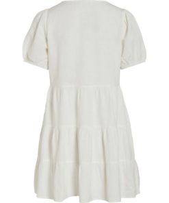 Vila Prisilla Dress Snow White