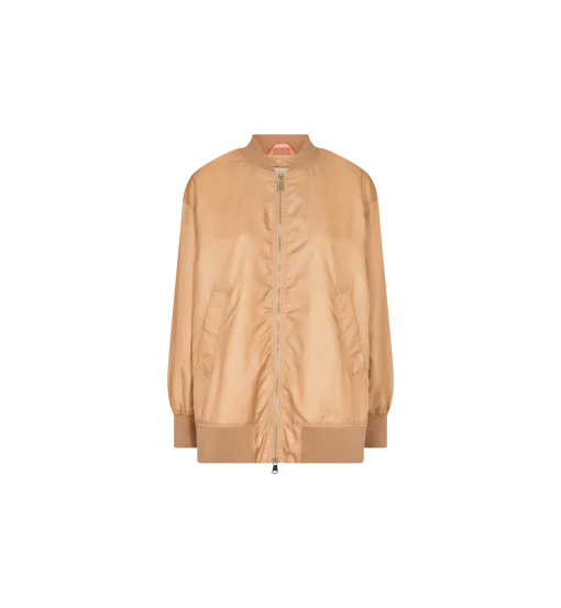 Mos Mosh Leigh Bomber Jacket Tan