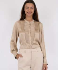 Neo Noir Zola Blouse Sand