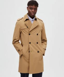 Buy Selected Homme William Trench Coat Ermine Scandinavian Fashion Store