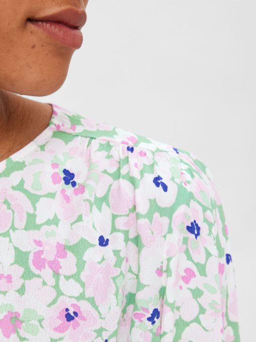Selected Femme Malida Top Absinthe Green