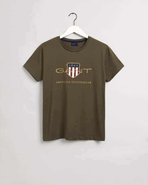 Gant Archive Shield T-shirt Rcing Green