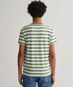 Gant Multistripe T-shirt Kalamata Green