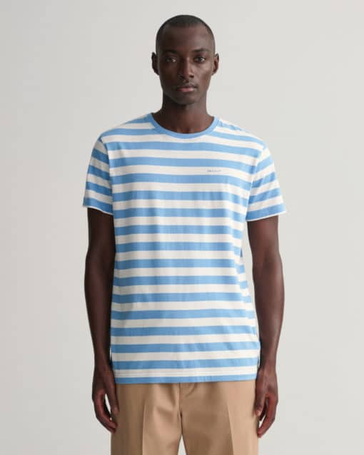 Gant Multistripe T-shirt Gentle Blue