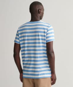 Gant Multistripe T-shirt Gentle Blue
