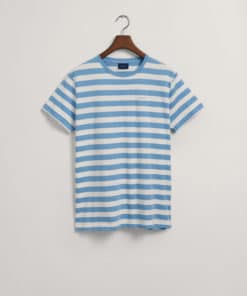 Gant Multistripe T-shirt Gentle Blue