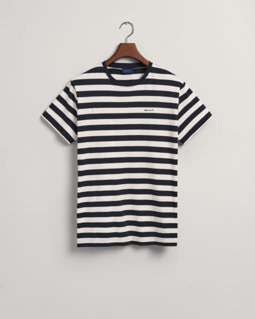 Gant Multistripe T-shirt Evening Blue