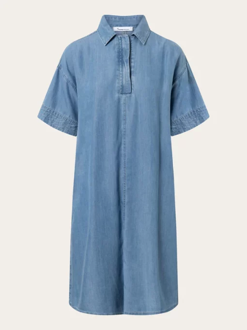 Knowledge Cotton Apparel A-Shape Tencel Dress