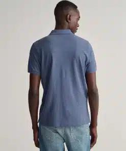 Gant Original Pique Rugger Dk Jeansblue Melange