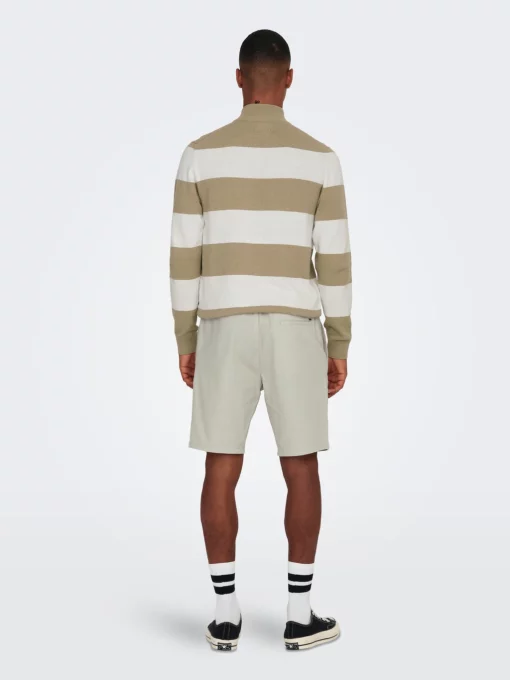 Only & Sons Linus Shorts Silver Lining