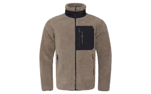 Sail Racing Bowman Pile Zip Jacket Sand