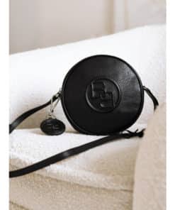 Balmuir Essen Round Crossbody Bag Black