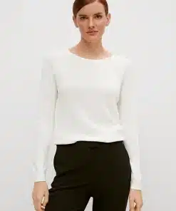 Comma, Knitted Pullover White