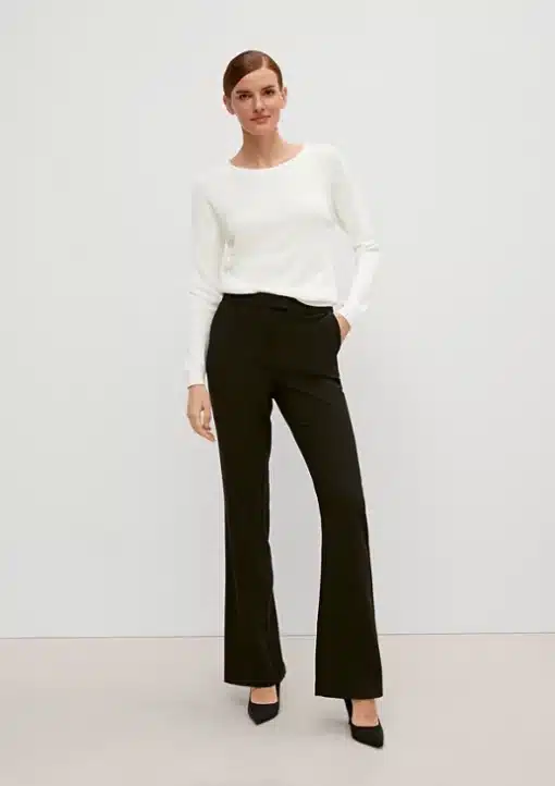 Comma, Knitted Pullover White