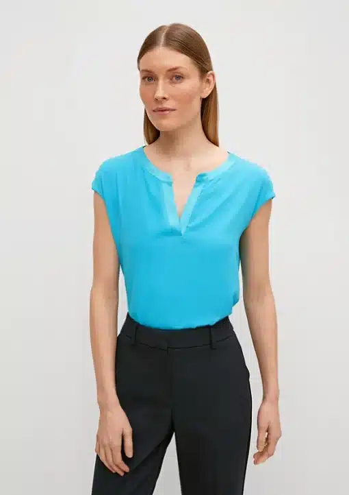 Comma, T-shirt Turquoise