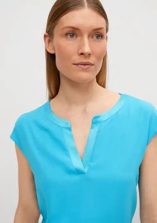 Comma, T-shirt Turquoise