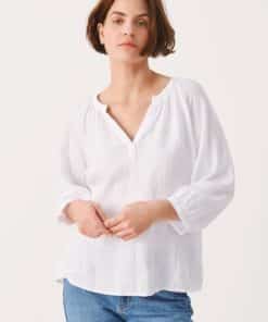 Part Two Hikma Blouse Bright White