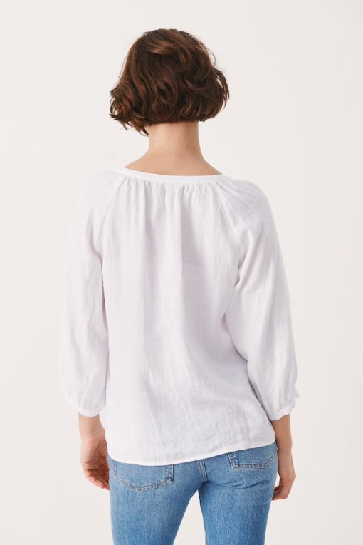 Part Two Hikma Blouse Bright White