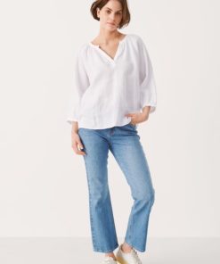 Part Two Hikma Blouse Bright White