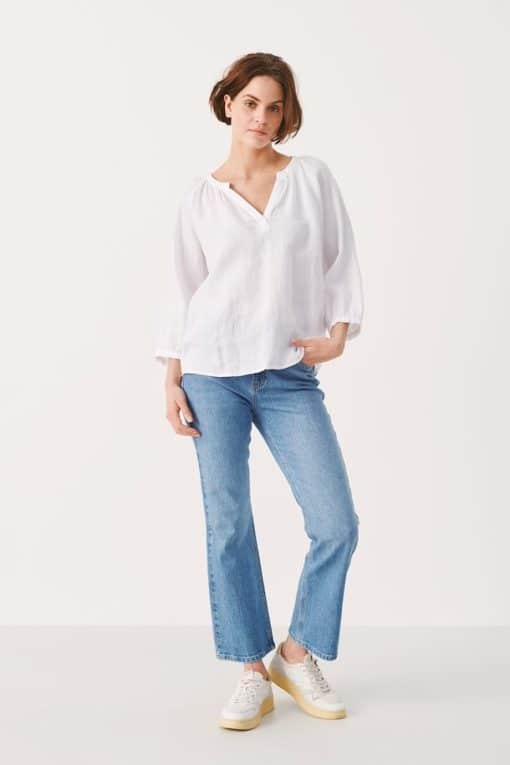 Part Two Hikma Blouse Bright White