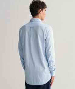 Gant Jersey Pique Shirt Capri Blue
