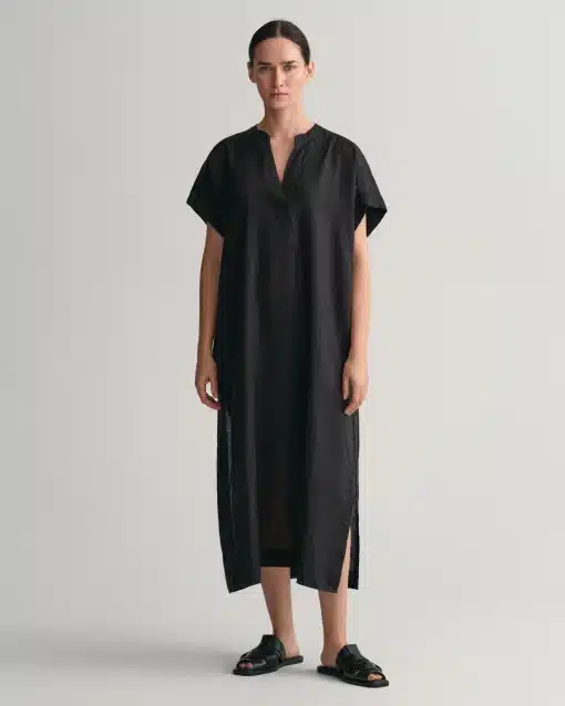 Gant Woman Linen Caftan Ebony Black