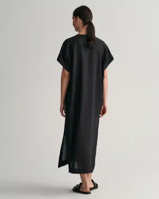 Gant Woman Linen Caftan Ebony Black