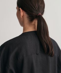 Gant Woman Linen Caftan Ebony Black