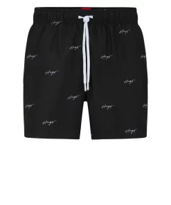 Hugo Goat Swim Shorts Black